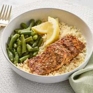Fiery Honey Glazed Salmon