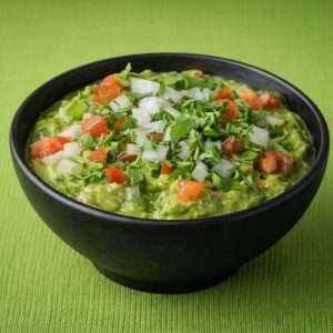 Guacamole bowl by double down catering