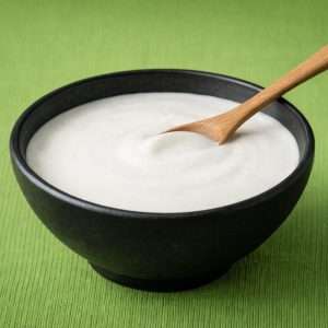 Source cream / Creme Bowl by double down catering