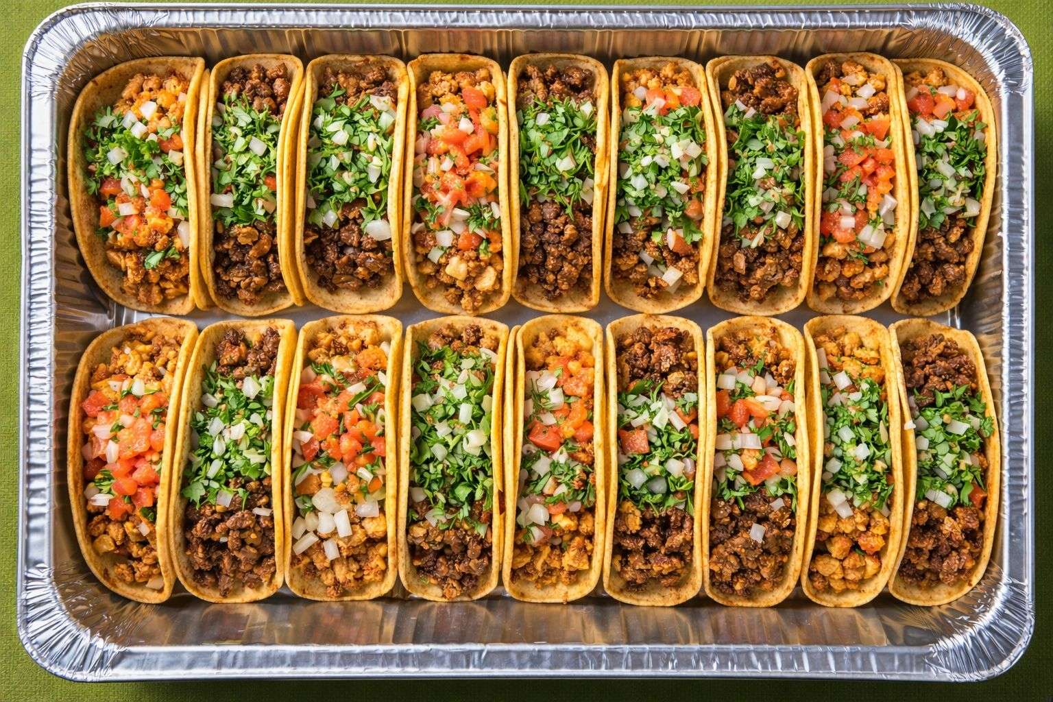 Taco Tray by Double down catering